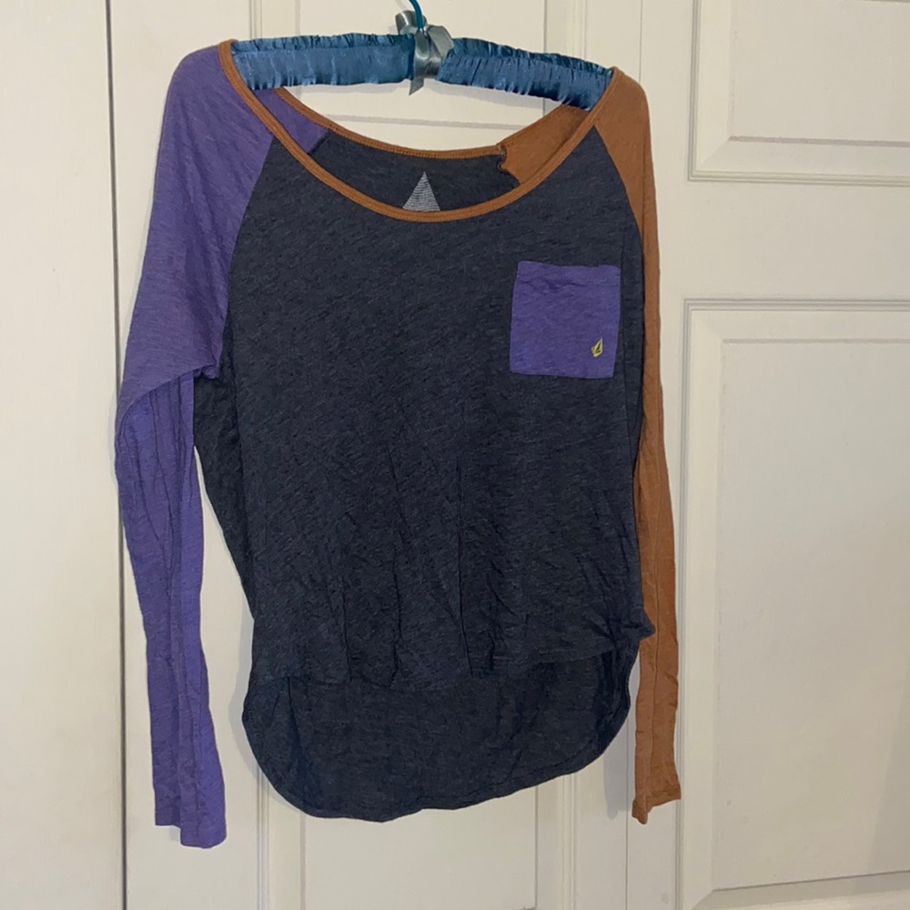 Multi Color Volcom Long Sleeve - image 1